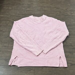 Lululemon Merino Wool-Blend Ribbed Crewneck Sweater